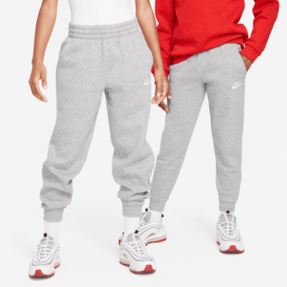 Nike Gray Athletic Joggers - Unisex and/or Kids
